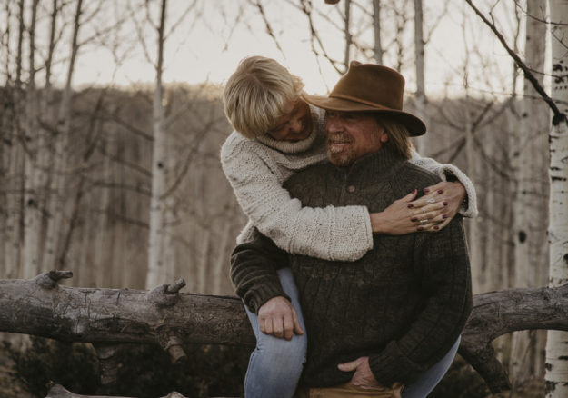 Sarah Hall Photography, Montrose Colorado Photographer, Couples photographer, older couple, empty nesters, Fall photo's Ridgway Colorado, Ouray Photographer, anniversary Photoshoot, Love has no limit