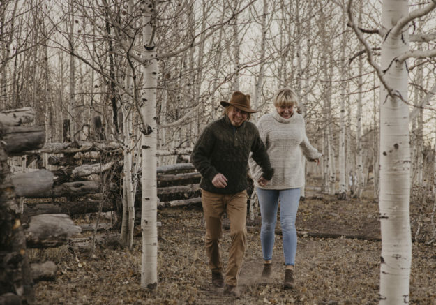 Sarah Hall Photography, Montrose Colorado Photographer, Couples photographer, older couple, empty nesters, Fall photo's Ridgway Colorado, Ouray Photographer, anniversary Photoshoot, Love has no limit